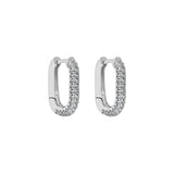 Shiny Oval Hoop