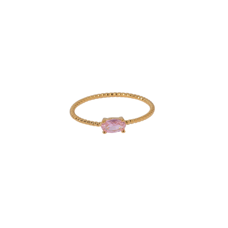 Marlee Pink Gold Ring
