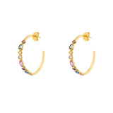 Kola Gold Stylish Hoop