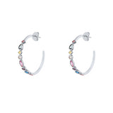 Kola Silver Stylish Hoop