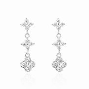 Leah Silver Stud Earring