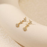 Leah Gold Stud Earring