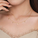 Freya Opal Gold Necklace