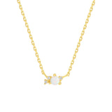 Tessa Opal Gold Necklace