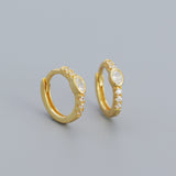 Jianna Gold Huggie