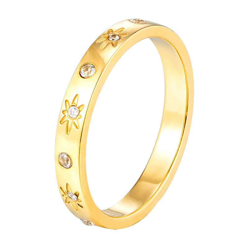 Solara Gold Band Ring