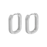Ellipse Harmony Huggie Earrings