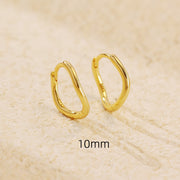 Melted Gold Huggies