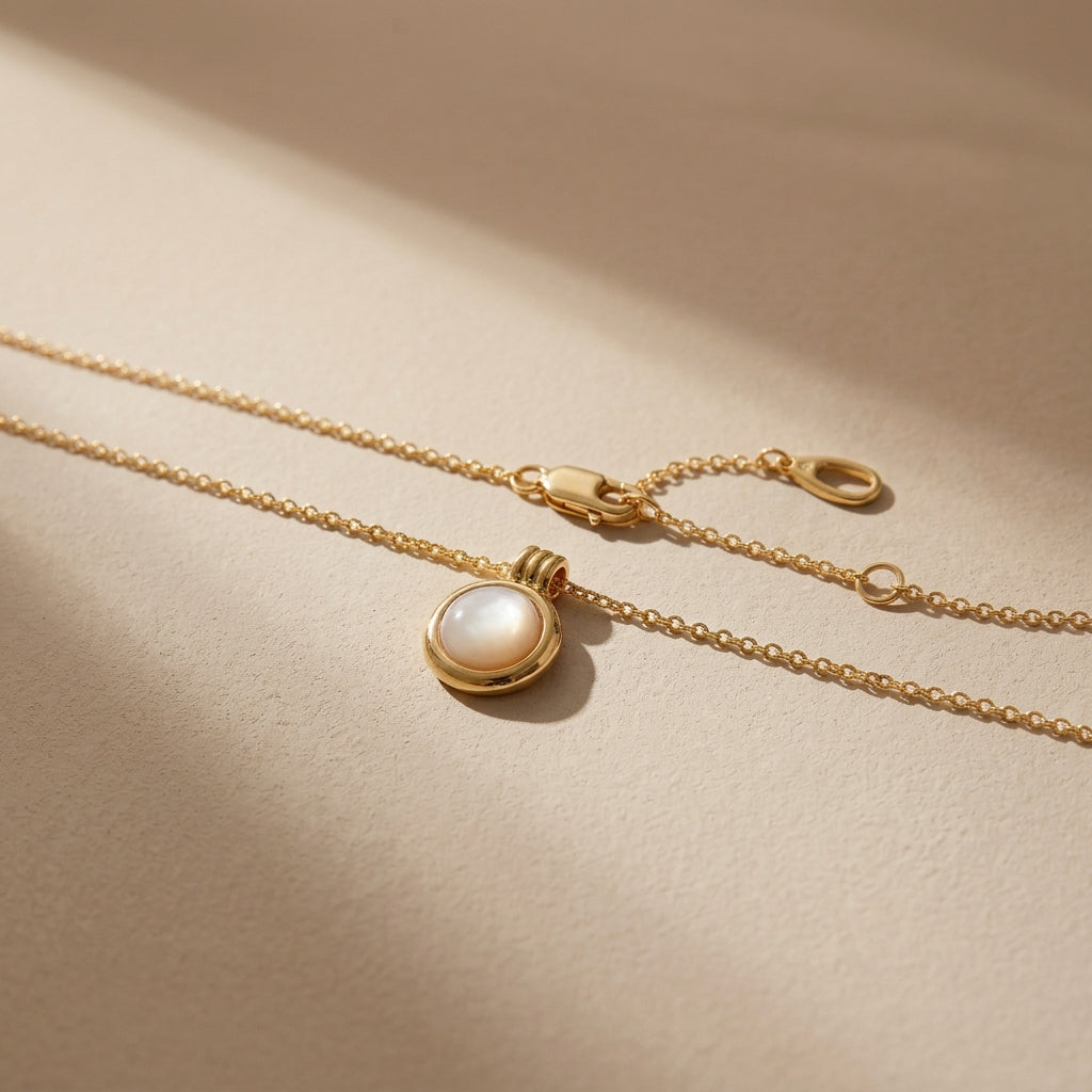 Eva Mother of Pearl Necklace