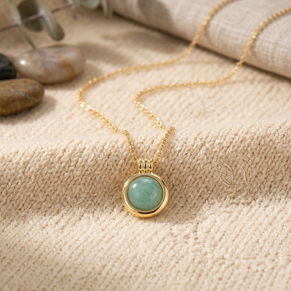 Eva Aventurine Necklace