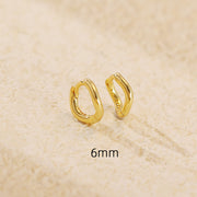 Melted Gold Huggies