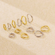 Melted Gold Huggies