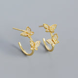 C Butterflies Hoop