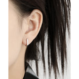 Ellipse Harmony Huggie Earrings