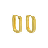 Ellipse Harmony Huggie Earrings