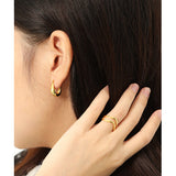 Ryria Gold Stylish Hoop