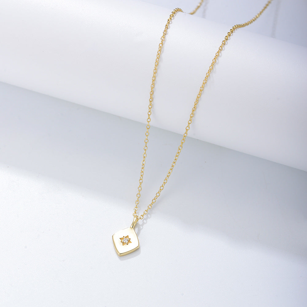 Tessa Cz Gold Necklace