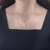 Oval Shell Gold  Necklace