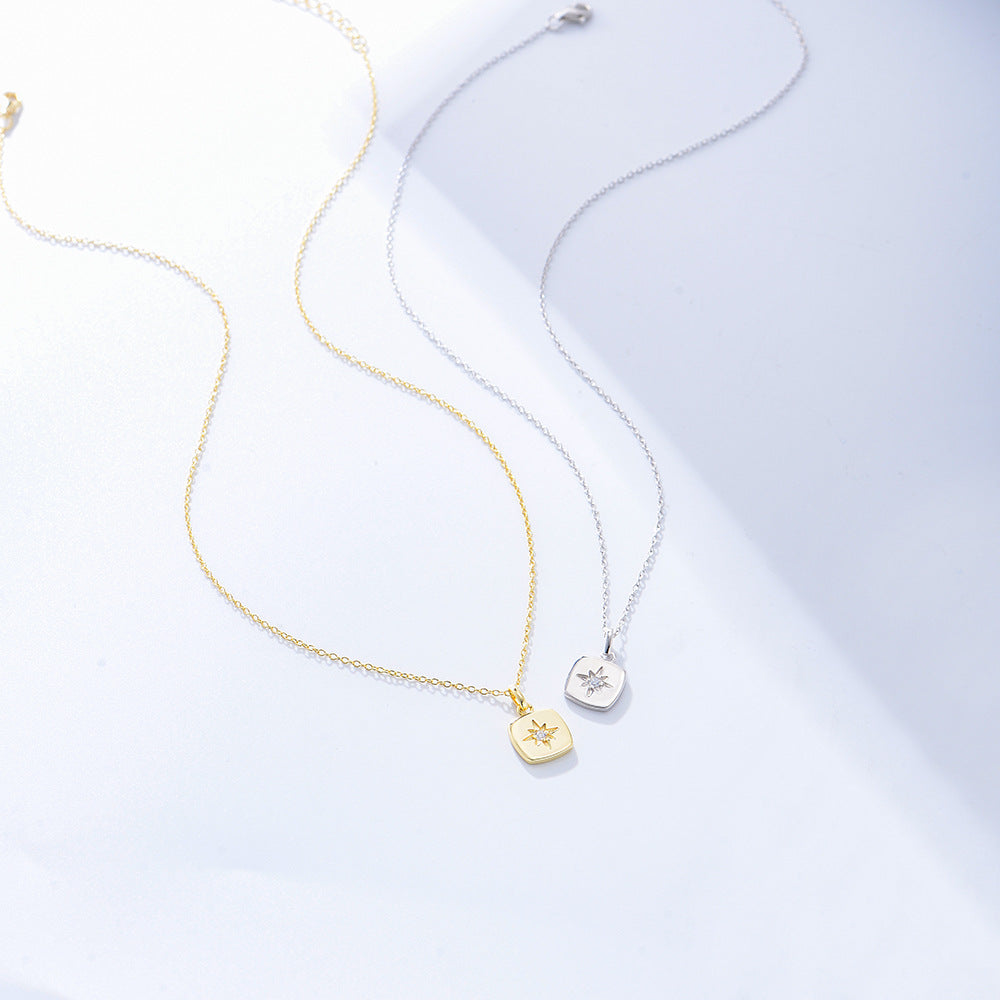 Silvia Silver Necklace