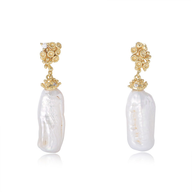 Baroque Pearl Earrings