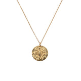 Zodiacs Star Signs in Relief Necklace