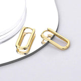 Rectangle Hoop Earrings