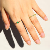 Sophi Emerald Ring