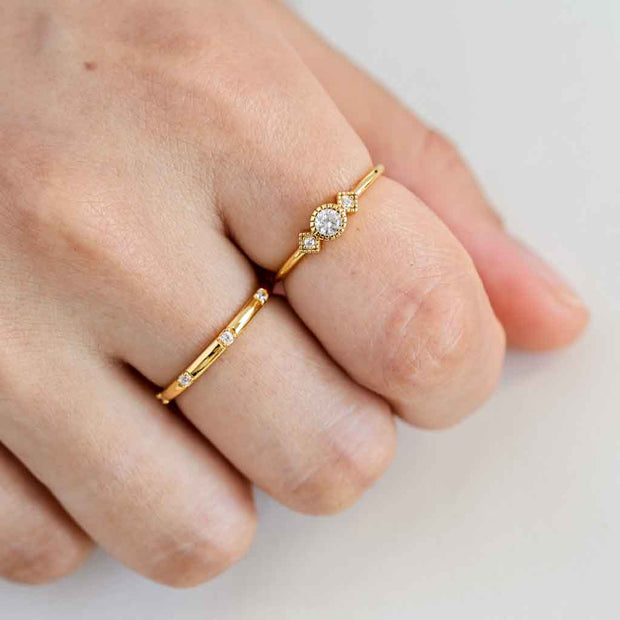 Olivi White Gold Ring