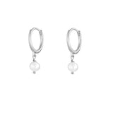 Freshwater Pearl Dangle Hoop