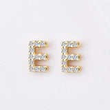 Dainty Initials Stud Earrings
