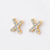 Dainty Initials Stud Earrings