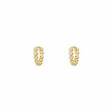 5.5mm Sophi  White Gold Huggies