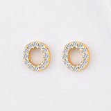 Dainty Initials Stud Earrings