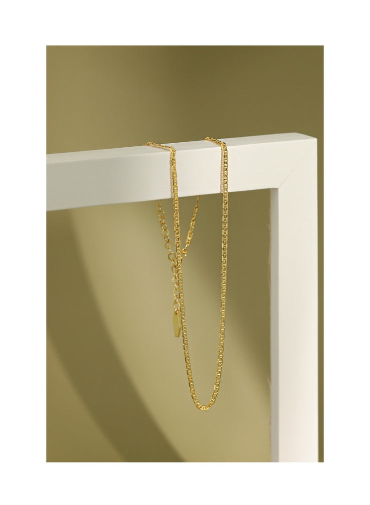 Curl Stylish Gold  Choker Chain Necklace