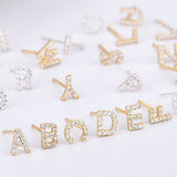 Dainty Initials Stud Earrings