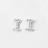 Dainty Initials Stud Earrings