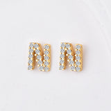 Dainty Initials Stud Earrings