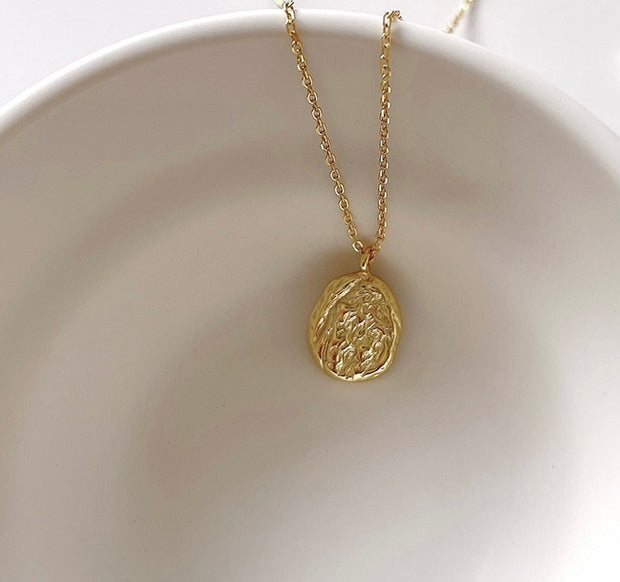Little Dora Gold Coin Necklace