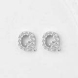 Dainty Initials Stud Earrings