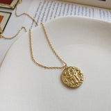 Zodiacs Star Signs in Relief Necklace