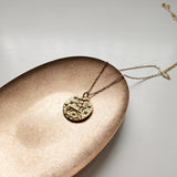 Zodiacs Star Signs in Relief Necklace