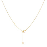 Disc Gold Choker Necklace