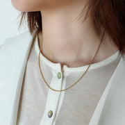 Rope Stylish Gold Chain Necklace