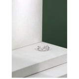 Chunky Chain Stylish Silver Earcuff