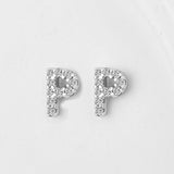 Dainty Initials Stud Earrings