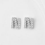 Dainty Initials Stud Earrings