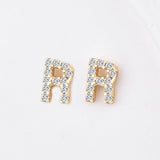 Dainty Initials Stud Earrings
