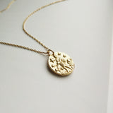 Zodiacs Star Signs in Relief Necklace
