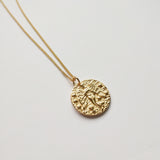 Zodiacs Star Signs in Relief Necklace