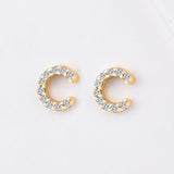 Dainty Initials Stud Earrings